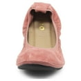 thumbnail image 3 of Ollio Women's Shoes Faux Suede Slip On Comfort Elasticated Ballet Flats BN16, 3 of 6