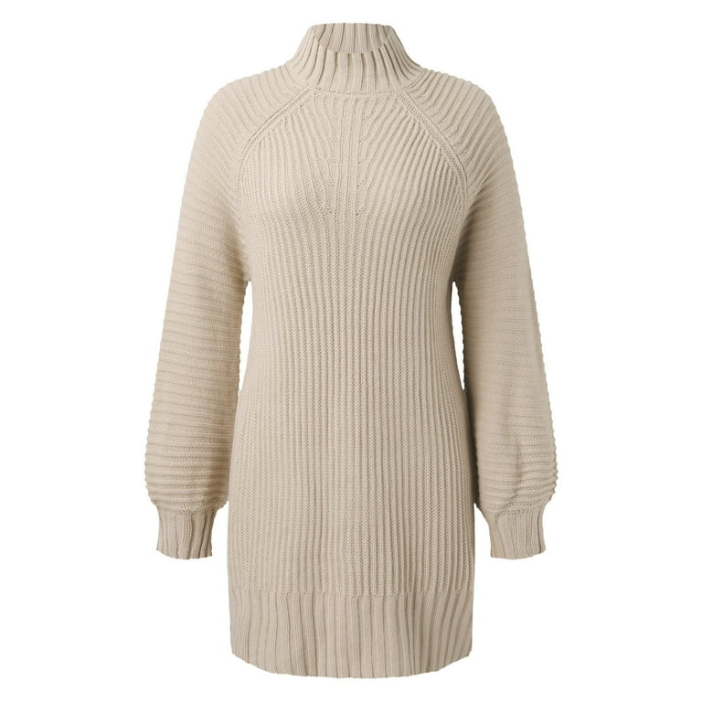 CAICJ98 Sweater Dress For Women Plus Size Sweater Dress for