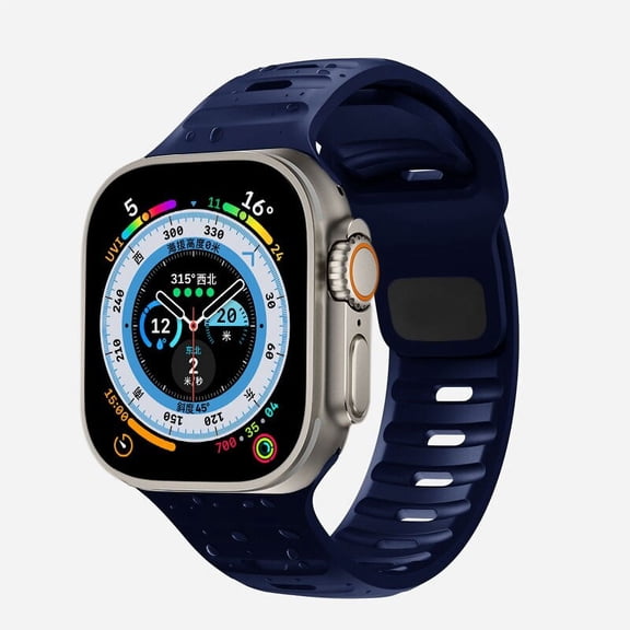 Soft Silicone Strap For Apple Watch Band Ultra 38/40/59