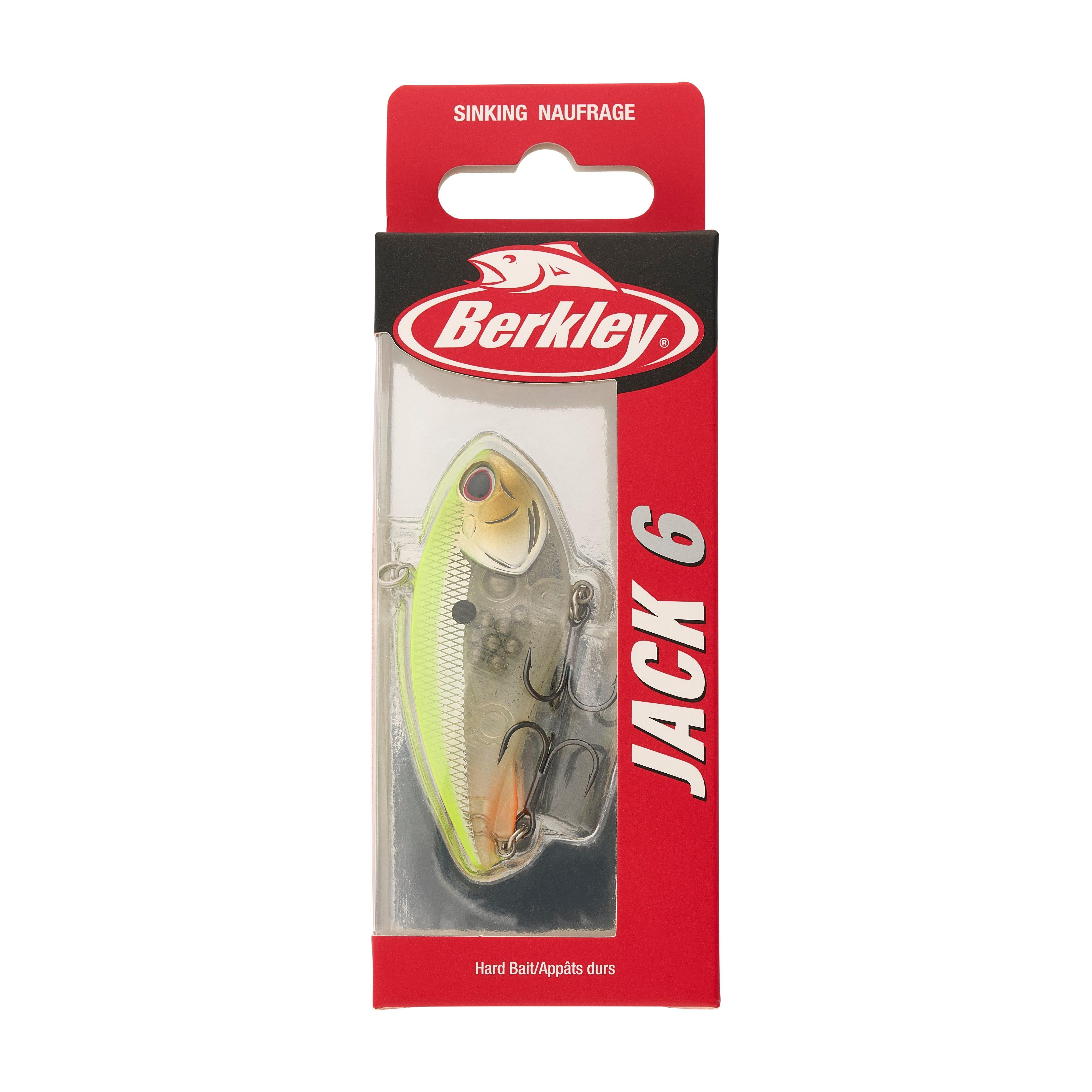 Berkley Jack, 6, 1/2 oz, Chartreuse Flash