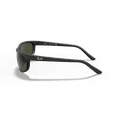 thumbnail image 4 of Ray-Ban Predator 2 RB2027 Rectangle Sunglasses, Matte Black with G-15 Green Lenses, 4 of 7