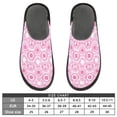 thumbnail image 5 of IAUYY Memory Foam House Slippers Suitable for Both Men and Women. Comfortable, Anti-Slip Plush Flat-Bottomed Slippers The Best Holiday Gift Romantic Patterns, 5 of 9