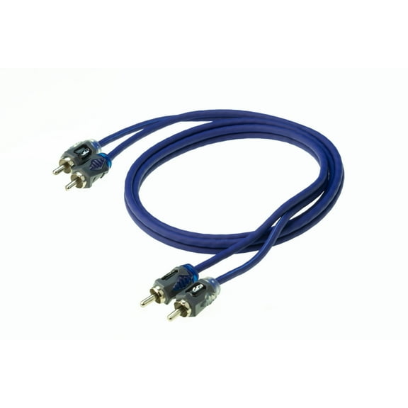 Scosche R20 EFX Rogue 2-Channel Twisted Pair RCA Interconnect Audio Cables 20 Ft Male to Male