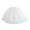 White, variant on Girls Summer Skirt With Flared A Line Waistband Casual Party Dress For Toddler Kids