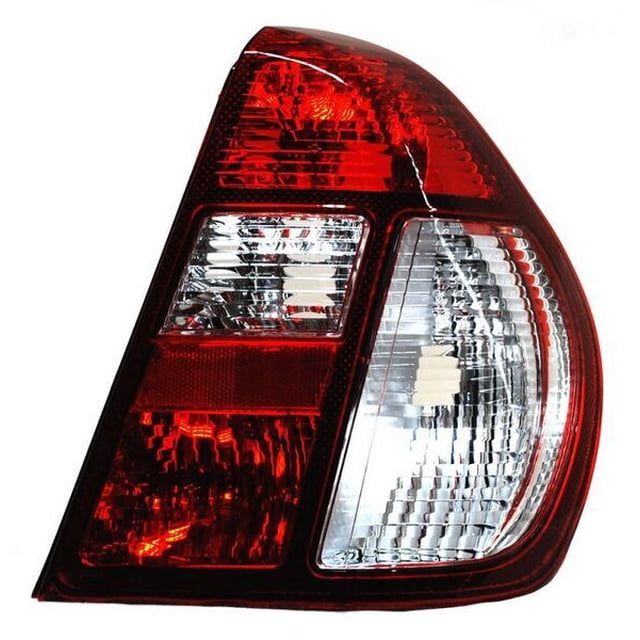 CALAVERA color blanco/rojo - Compatible con Nissan Platina 2007 - 2010 Pasajero GEN Genérica .