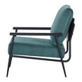thumbnail image 4 of A&D Home Parker Polyester Corduroy Accent Chair, Green, 4 of 8
