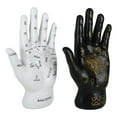 thumbnail image 6 of Ebros Psychic Fortune Teller Palmistry Hand Palm Figurine (Black & White Set), 6 of 9