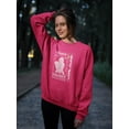 thumbnail image 2 of Cupid Techno Style Sweatshirt Women -Image by Shutterstock, Female 4X-Large, 2 of 4