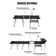 thumbnail image 4 of WESTTUNE Table Tactique IGT de Camping avec Accessoires, Légère, Multifonctionnelle, Pliante, en Alliage d'Aluminium, Table d'Extérieur, Plaque de Poêle IGT Réglable, 4 of 6
