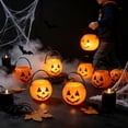 thumbnail image 4 of Fareti Halloween Plastic Pumpkin Bucket 6-Piece, Orange, Durable, Round, Plastic, Perfect for Trick or Treating, Party Favors and Home Decor, 4 of 8