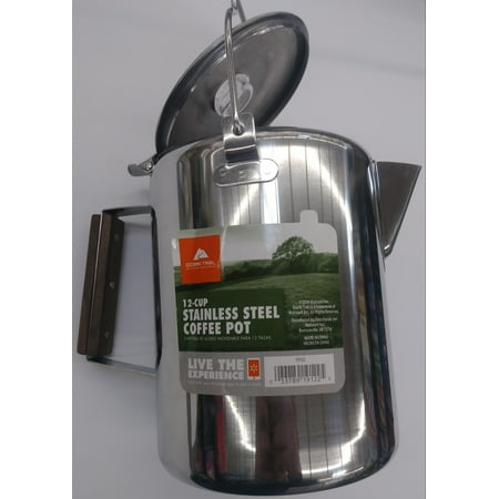 Stainless Steel Percolator - Ozark Trail Ot Stainless Steel 12cup Percolator