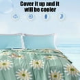 thumbnail image 6 of Aursykel Breathable Summer Quilt for Cool Nights Quilted Bedspread Lightweight Relaxeder for Student Dorm Bedroom Smooth and Soft with Long Lasting Sewing No Deformation or Clumping, 6 of 8