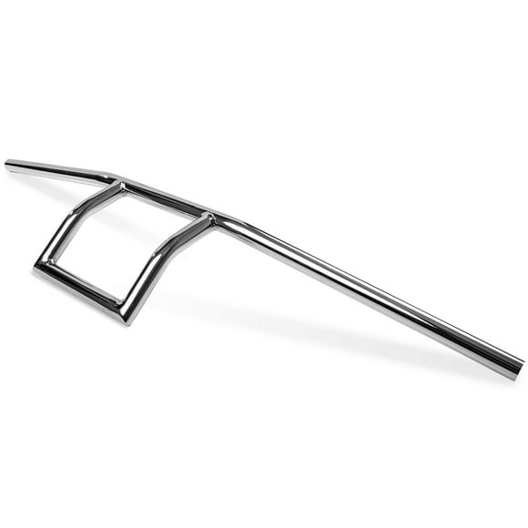 Krator Motorcycle Handlebar 7/8" Chrome Box Window Attack Style Compatible with Victory Hammer 8-Ball