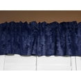 thumbnail image 5 of Velvet Embossed Damask Window Valance 54 Inch Wide, 5 of 10
