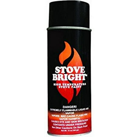 Metallic Black Stovebright Stove Paint (Best Quality Spray Paint)