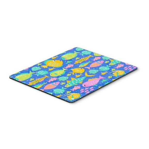 Little Colorful Fishes Mouse Pad, Hot Pad or Trivet