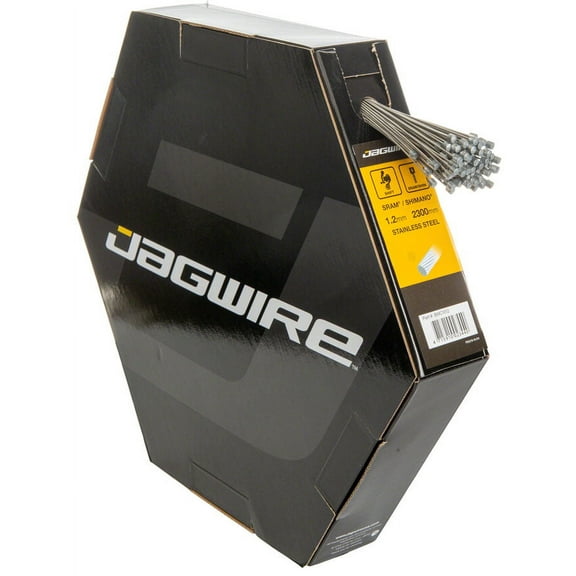 Jagwire Basics Derailleur Cables - Stainless 1.2x2300mm SRAM/Shimano Box of