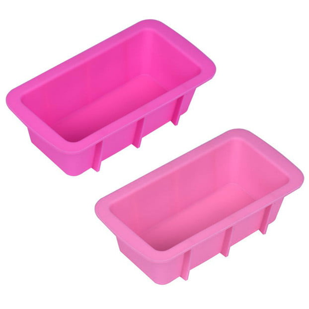 Silicone Loaf Mould Tin Non Stick Rectangle Baking Oven Pan Tray Bread Mold