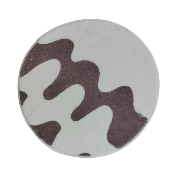 Cojín para silla, cojín de asiento de poliéster antideslizante, 15,75 x 15,75 pulgadas para sala de estar beis café redondo