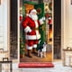 thumbnail image 5 of Decoraciones de Navidad Cubierta de Puerta de Navidad de 35 X 72 Pulgadas Cortina de Puerta de Navidad Decoración de Puerta Y Pared Del Día de Navidad Decoración de Fiesta de Vacaciones Decoraciones D, 5 of 6