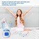 thumbnail image 3 of LED Musical Star Projection Alarm Clock with Calendar Thermometer, Snooze Function and Alarm Clock, Birthday Gift, Digital Alarm Clock for Girls and B, 3 of 5