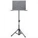 Audio2000S AST4384B Premium Conductor Sheet Music Stand, Black