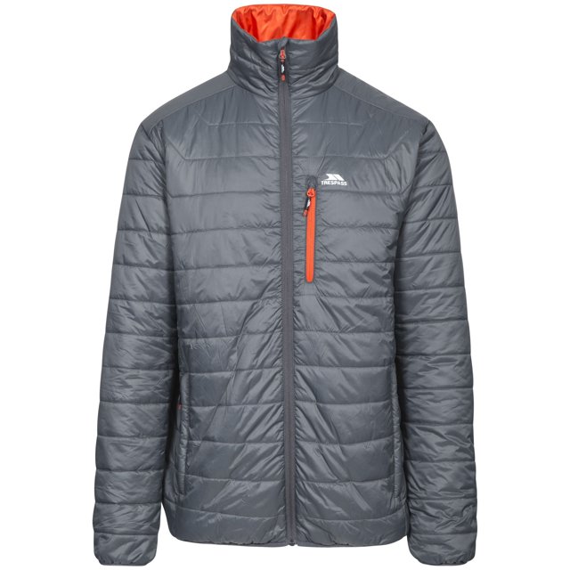 Trespass - Chaqueta Acolchada Norman para Hombre (Carbón)