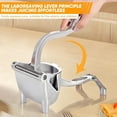 thumbnail image 6 of Hand Juicer Squeezer- Aluminum Manual Press Juicer, Efficient Hand Juicer Press, Fresh Fruit Juice Extractor for Lemon, Orange, Lime, Grapefruit & Pomegranate, Easy Squeeze & Quick Clean (Style B), 6 of 9
