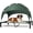 Green, variant on Elevated Dog Bed with Removable Canopy, Portable Dog Cot with Sun Protection Shade Tent, Raised Pet Cooling Cot Bed for Dogs, 60in