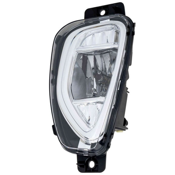For Ford Escape 2020 2021 Fog Light Assembly Driver Side | Hybrid | SEL Model | Replacement For FO2592255 | LJ6Z-15201-A
