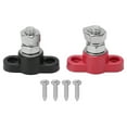 thumbnail image 2 of Power Distribution Block, Special Plastic Base Battery Terminal Block Set Robust DC 48V Easy Installation  For Truck For RV, 2 of 8