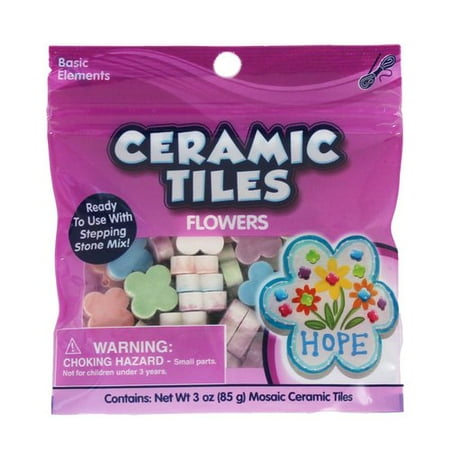 Horizon Group USA Mosaic Flower Ceramic Tiles