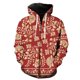 thumbnail image 3 of Sudadera con capucha exótica retro con estampado 3D para hombre, sudaderas con gráficos florales, sudaderas casuales de gran tamaño con capucha, suéteres con cremallera, parte superior holgada, 3 of 5