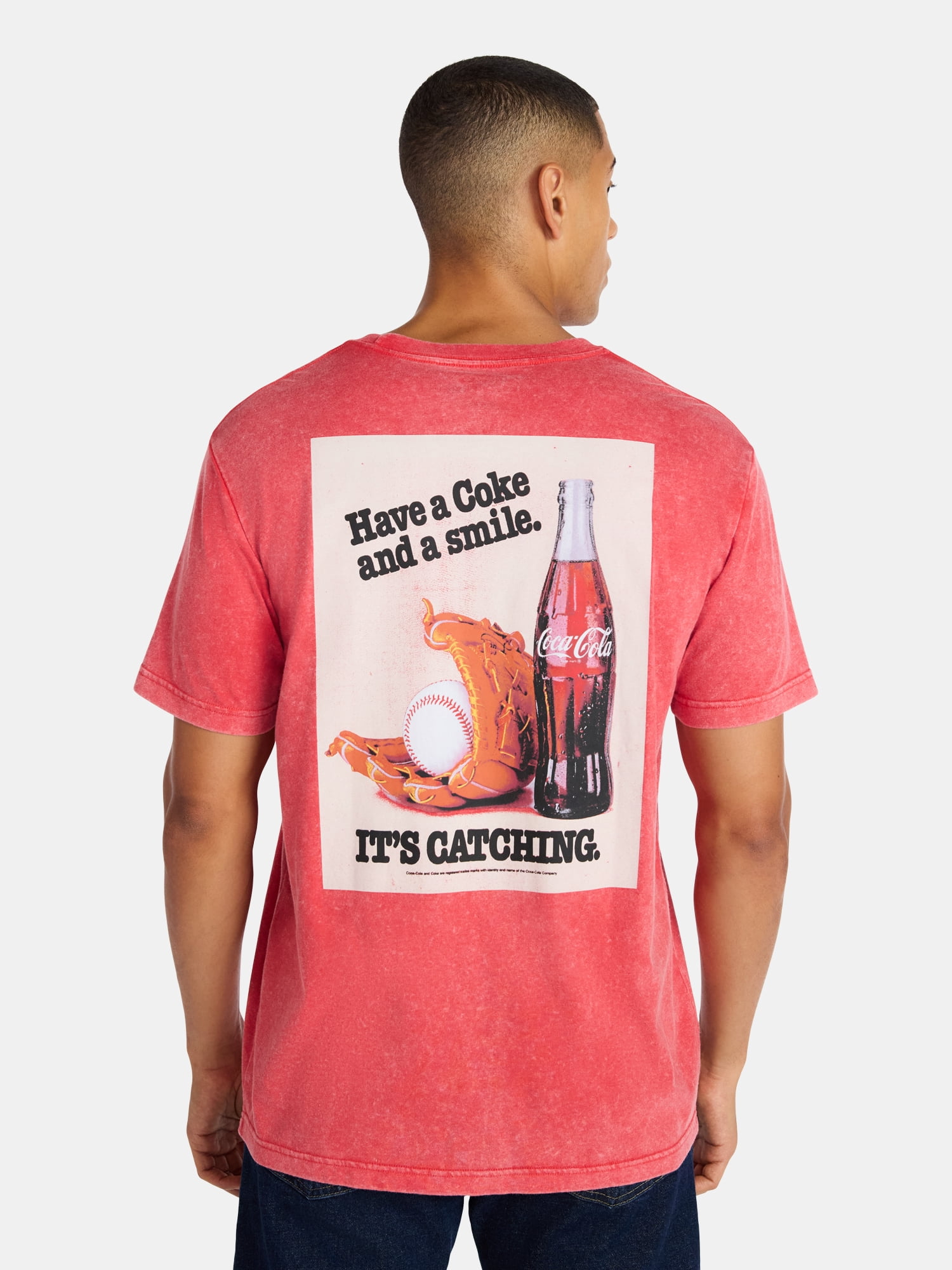 Coca-Cola, Men's & Big Men's Americana Graphic Tee, Sizes XS-5XL
