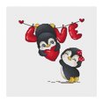 thumbnail image 1 of Hilo de bordar Love Penguin Full Eco-cotton 14CT FLhrweasw Kit de punto de cruz contado Nuevo, 1 of 9