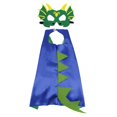 thumbnail image 3 of Capa de disfraz de dinosaurio, máscara, capa de Halloween, accesorios de cosplay, bata de fiesta para estilo E, 3 of 9