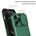 thumbnail image 4 of K-Lion Case For iPhone 12 Pro Max,Shockproof Slide Camera Protector Hard PC Telescopic Bracket Case Cover,Darkgreen, 4 of 9