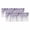 Purple, variant on 2 Pack Valances for Windows, Sage Green Window Valances for Living Room/Bedroom/Bathroom, Eucalyptus Leaves Light Filtering Kitchen Curtain Valance Window Treatment 42"W x12" L