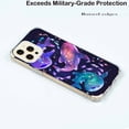 thumbnail image 5 of Cosmic Whale Shark Case for iPhone 14 Pro,Aesthetic Art Design Pattern Soft TPU Bumper Case Cover, 5 of 5
