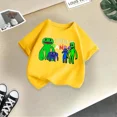 thumbnail image 5 of Camiseta de dibujos animados de verano para niños, camiseta de moda para niños y niñas con juegos populares de Harajuku, ropa para bebés, 5 of 5