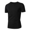 thumbnail image 6 of Enridrech Men's Slim Tshirt Crew Neck Short Sleeve T Shirt Textured Casual Summer Tee Fashion Comfort Tops for Men, 6 of 7