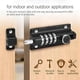 thumbnail image 2 of Recodeable Combination Locking Bolt Cam Lock Password Mechanical Lock Digital Drawer Zinc Alloy Lock Door Lock 2Pc B, 2 of 5