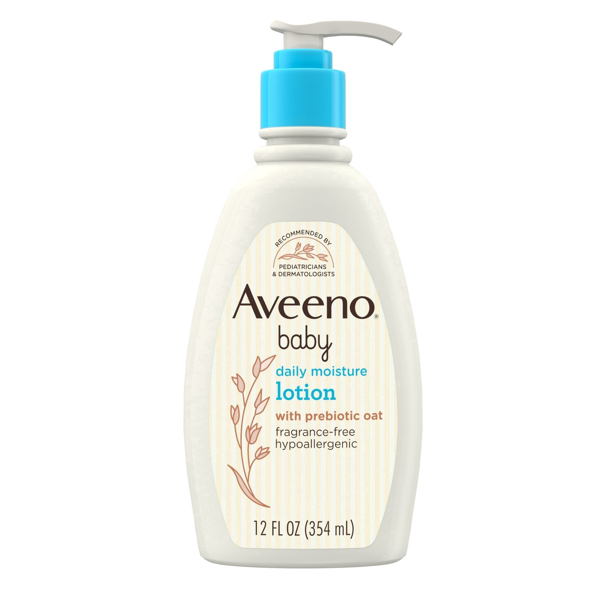 Aveeno Baby Daily Moisturizing Lotion With Natural Colloidal Oatmeal - 12 Oz