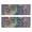 Multicolor Ethnic Paisley, variant on Kitchen Rugs Sets Of 2,Pink Pioneer Flower and Paisley Pattern Anti Fatigue Kitchen Mat Rugs Non Slip Washable,Decorative Kitchen Floor Mats for Kitchen,Sink,Laundry,17"X47"
