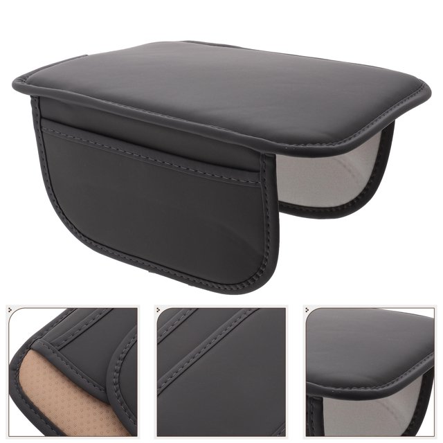 Phenofice Décorations de Voiture Intérieur PU Gris Toucher Confortable Lot de 1