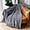 Dark Grey, variant on Knitted Throw Blanket with Tassels Bubble Textured Lightweight Throws for Couch Cover Home Decor Caramel-50x70"