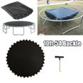 thumbnail image 1 of DYNWAVECA 6ft 10ft Trampoline Mat Replacement Jumping Pad , Black, 10ft-54 Buckle, 1 of 10
