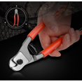 thumbnail image 3 of Cable Cutter Pliers Chrome Vanadium Steel Cutter, Suitable for Cutting Copper Cable, Steel Wire Cable, 3 of 4