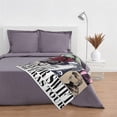 thumbnail image 4 of Manta de franela de la cantante Taylor Swift, cálida y suave, para sofá cama, colcha, regalos para fanáticos, 4 of 5