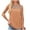 Orange, variant on Summer Tank Tops For Women Plus Size Causal Loose Color Block Crew Neck Sleeveless Workout Athletic Lightweight Pullover Tops Under $7 Green M